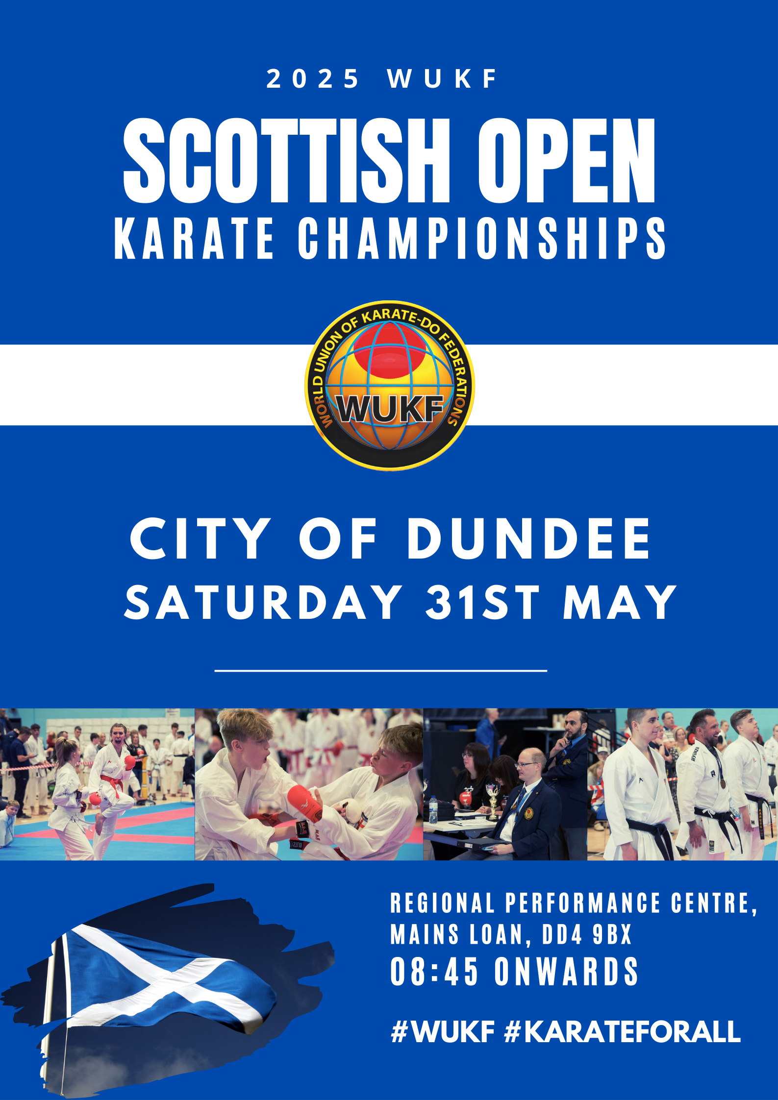 2025 WUKF Scottish Open Championships World Union of KarateDo