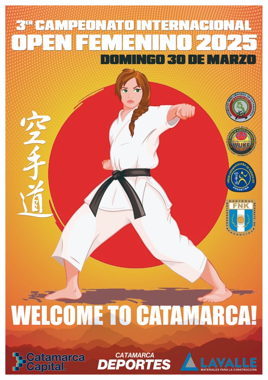 3RD CAMPEONATO INTERNACIONAL OPEN FEMENINO 2025 World Union of Karate